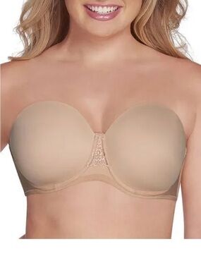 Vanity Fair Strapless Rise Beige 
 Bra 40C-NWT